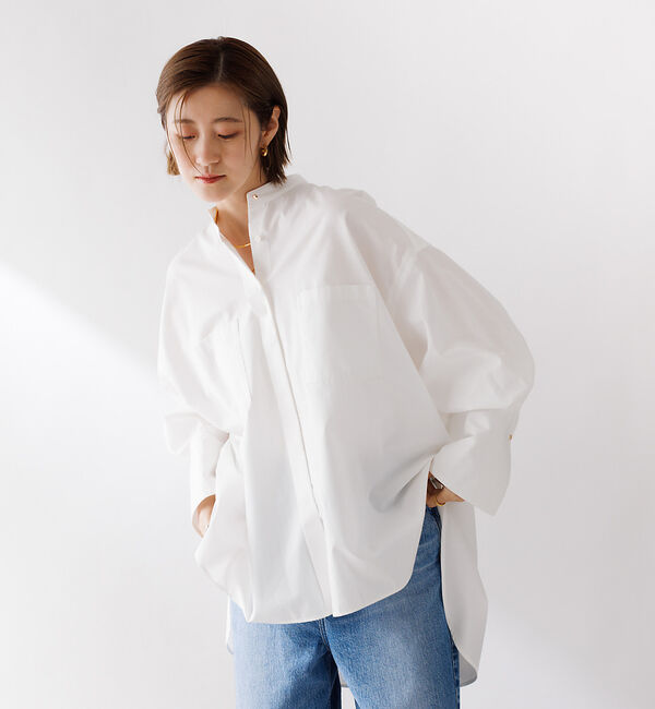 Rouge vif「ドルマン BIGシャツ」|シャツ・ブラウス|