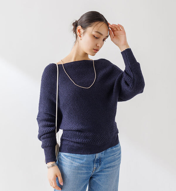 Rouge vif「ツイストニットプルオーバー」|ニット・セーター|