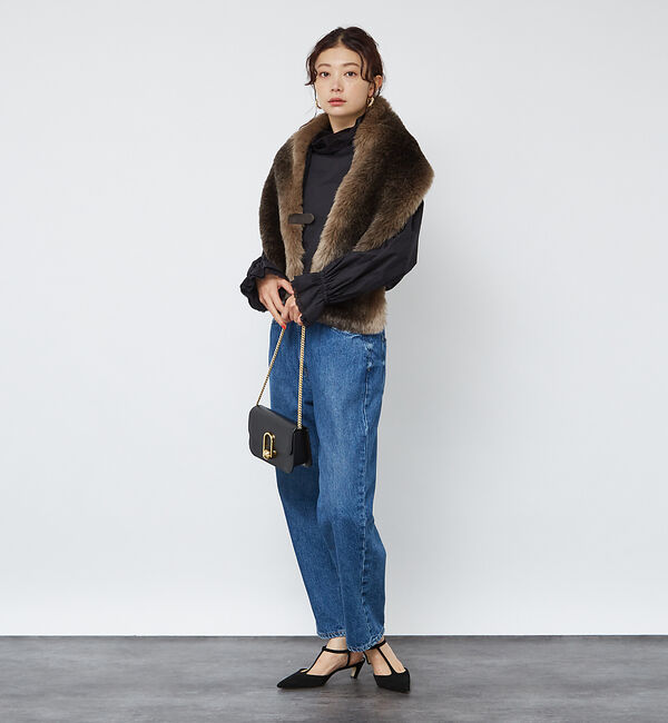 Rouge vif「レースハイネックブラウス」|シャツ・ブラウス|