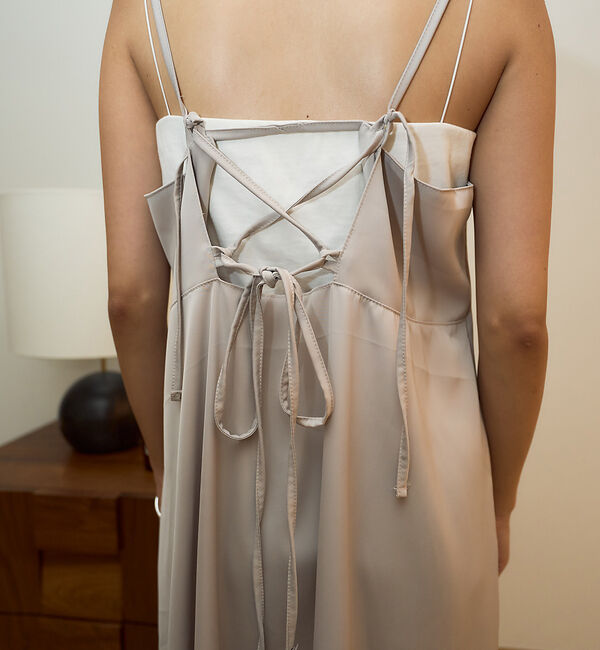 Rouge vif「【一部店舗限定】【2点セット】Vネックニット&times;キャミワンピセット」|ワンピース|