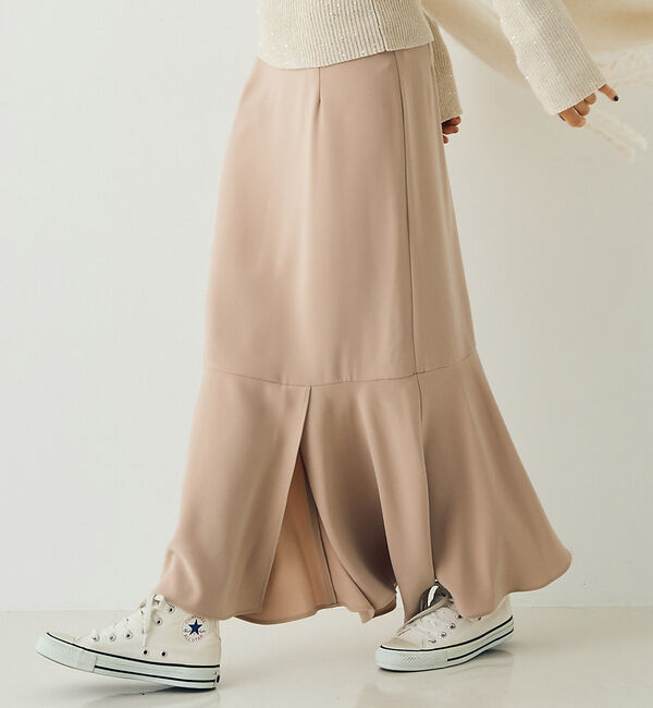 Rouge vif「【一部店舗限定】ストレッチマーメイドスリットスカート」|スカート|