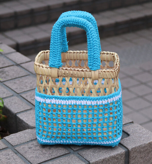 Rouge vif「【THAILAND MADE / タイランド メイド】かごバッグ / パームツリ」|かごバッグ|