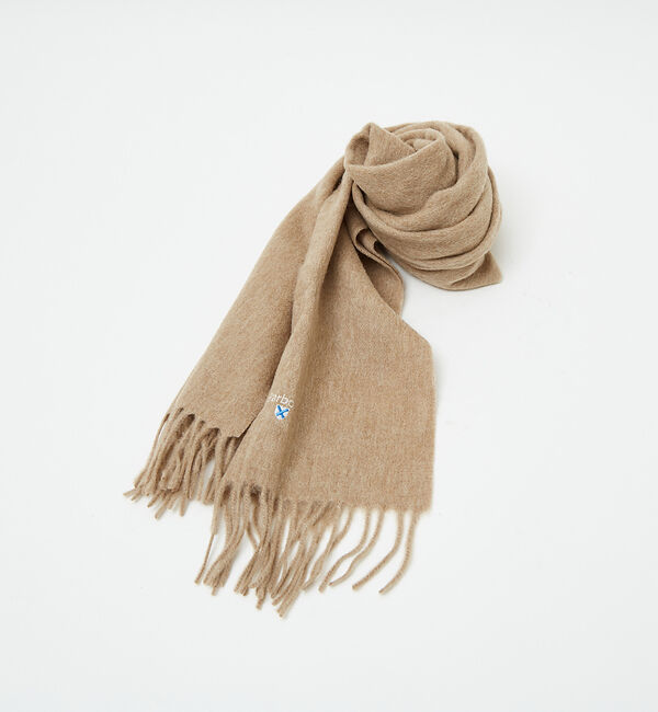 Rouge vif「【BARBOUR/バブアー】プレーンラムウールスカーフ / マフラー / ウール」|マフラー|