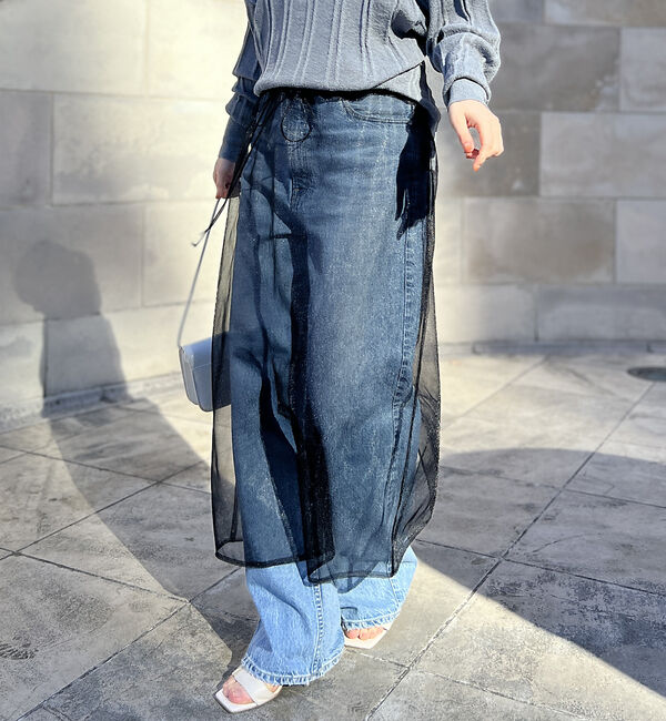 Rouge vif「トリコットロングスカート」|スカート|