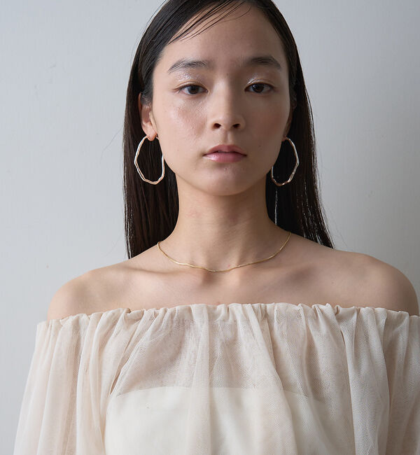 Rouge vif「【一部店舗限定】3wayオフショルチュールブラウス」|シャツ・ブラウス|