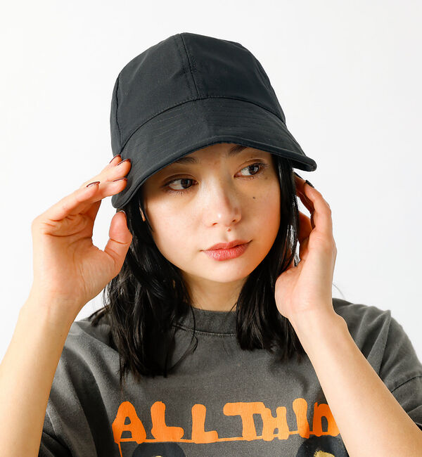 Rouge vif「【Ruben/ルーベン】フェイクナイロンデイリーキャップ（つば深め）【WEB限定」|その他|