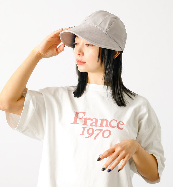 Rouge vif「【Ruben/ルーベン】フェイクナイロンデイリーキャップ（つば深め）【WEB限定」|その他|