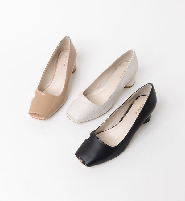 AU BANNISTER「スクエアトゥ パンプス」|パンプス|