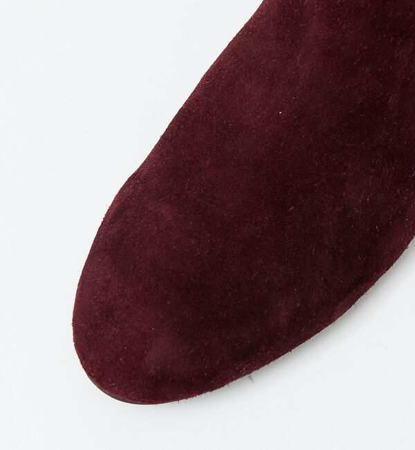 AU BANNISTER「【スノーソール】フラットヒールニーハイブーツ」|ショートブーツ|