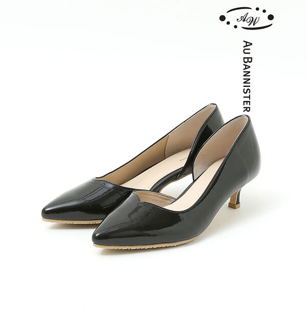 AU BANNISTER「【晴雨兼用】セパレートパンプス」|パンプス|ブラック
