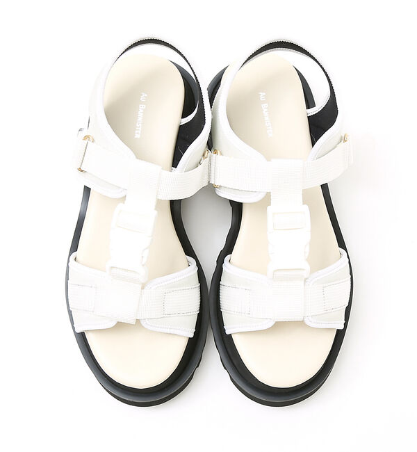 AU BANNISTER「【軽量】リリースバックルスポーツサンダル」|サンダル|