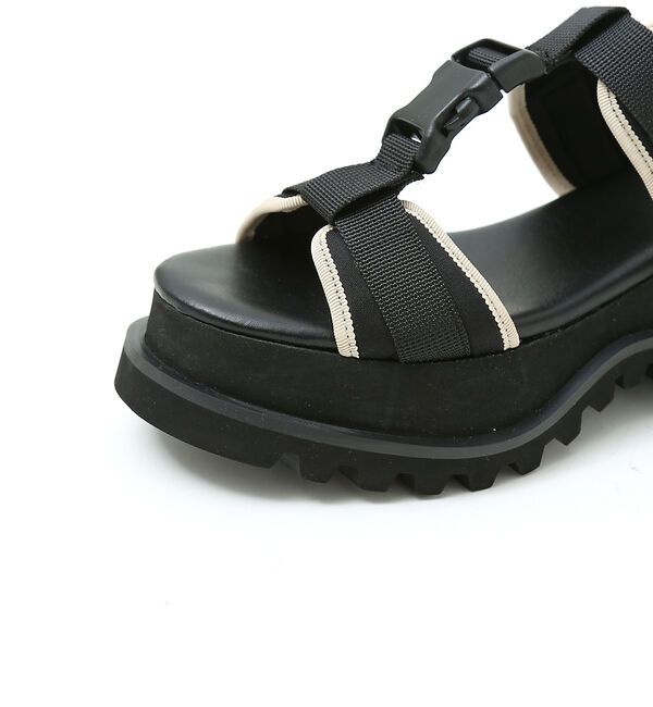 AU BANNISTER「【軽量】リリースバックルスポーツサンダル」|サンダル|