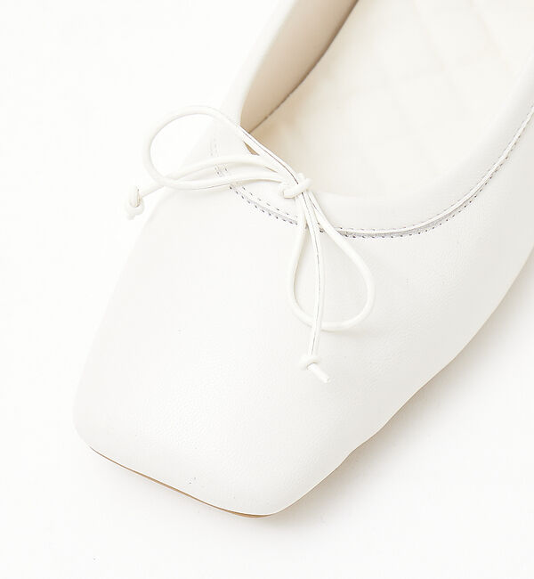 AU BANNISTER「【最高バレエ】スクエアトゥ バレエシューズ」|バレエシューズ|