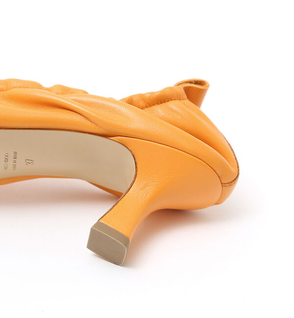 AU BANNISTER「●【別注】FABIO RUSCONI スクエアトゥギャザーパンプス」|パンプス|