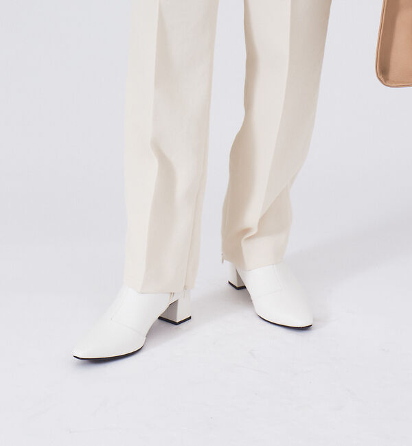 AU BANNISTER「【最高ブーツ/ニューヨーク】スクエアトゥブーツ」|ショートブーツ|