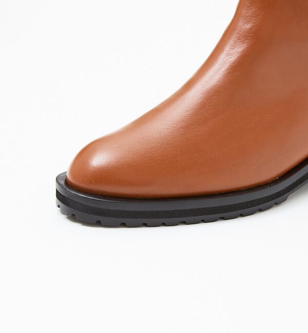 AU BANNISTER「【LAROUTE】アシンメトリーロングブーツ」|ショートブーツ|