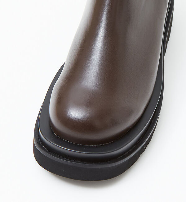 AU BANNISTER「【LAROUTE】トラックソールロングブーツ」|ショートブーツ|