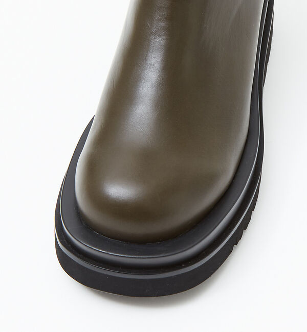 AU BANNISTER「【LAROUTE】トラックソールロングブーツ」|ショートブーツ|