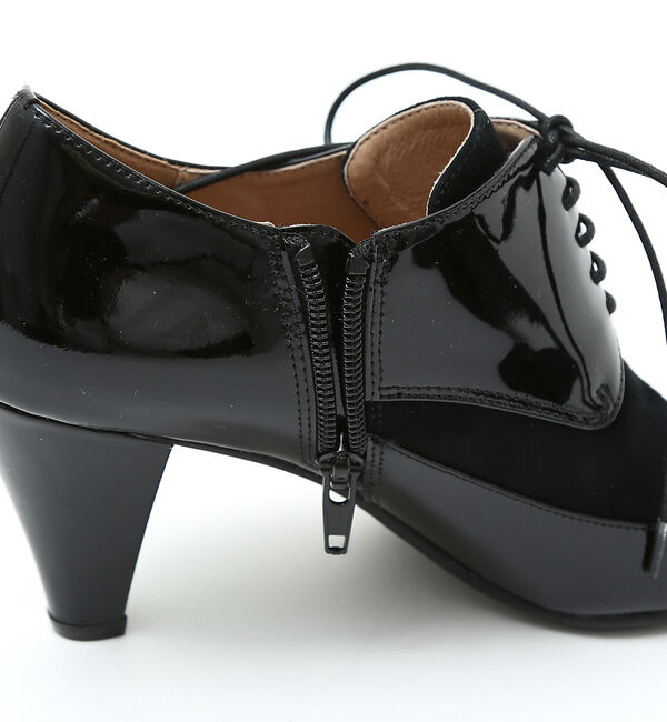 AU BANNISTER「【スノーソール】レースアップブーティー」|ショートブーツ|