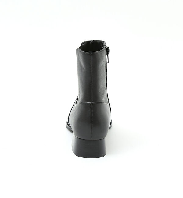 AU BANNISTER「【最高ブーツ/ 3cmヒール】ラウンドトゥショートブーツ」|ショートブーツ|