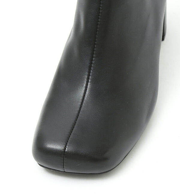 AU BANNISTER「【スノーソール】ボリュームトゥショートブーツ」|ショートブーツ|