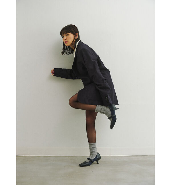 AU BANNISTER「【LAROUTE&times;菅沼ゆり】ギャザーパンプス」|パンプス|