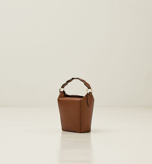 LOWELL things「【GISELe掲載】Macheri/レザーBOX型ハンドショルダーBAG」|ハンドバッグ|