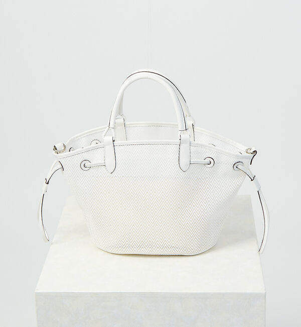 LOWELL things「Sheer/シアーメッシュ2WAYトート」|かごバッグ|