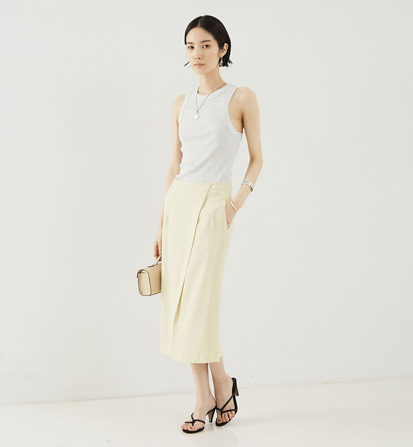 The Store by C' 「【COCUCA】ミモレ スリットスカート」|スカート|