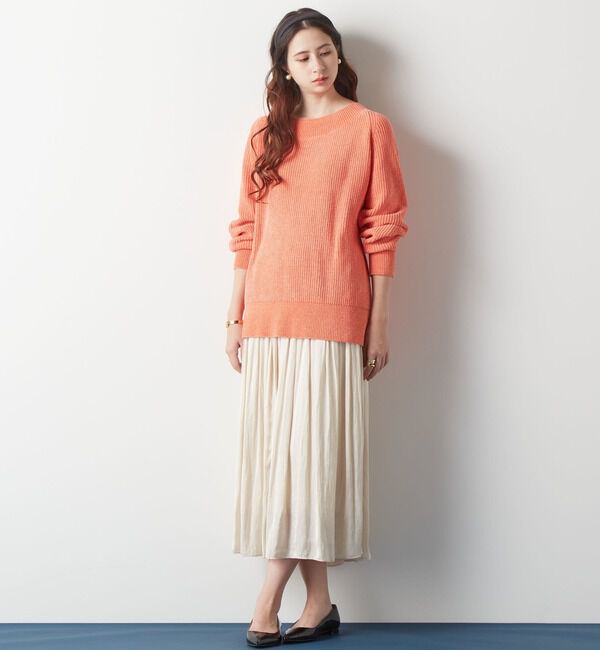 TIARA「モール片畦ニット」|ニット・セーター|