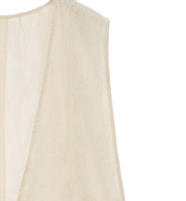 TIARA「レースベスト」|ベスト・ジレ|