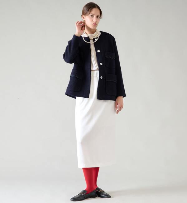 TIARA「フラップポケットセミタイトスカート」|スカート|