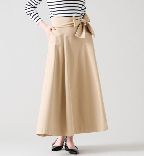 TIARA「カンパニュラスカート」|スカート|ベージュ