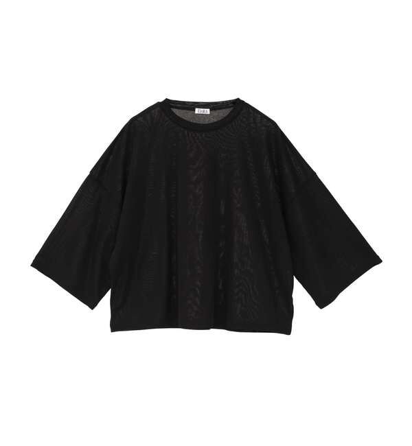 TIARA「クールタッチTシャツ」|Tシャツ・カットソー|ブラック