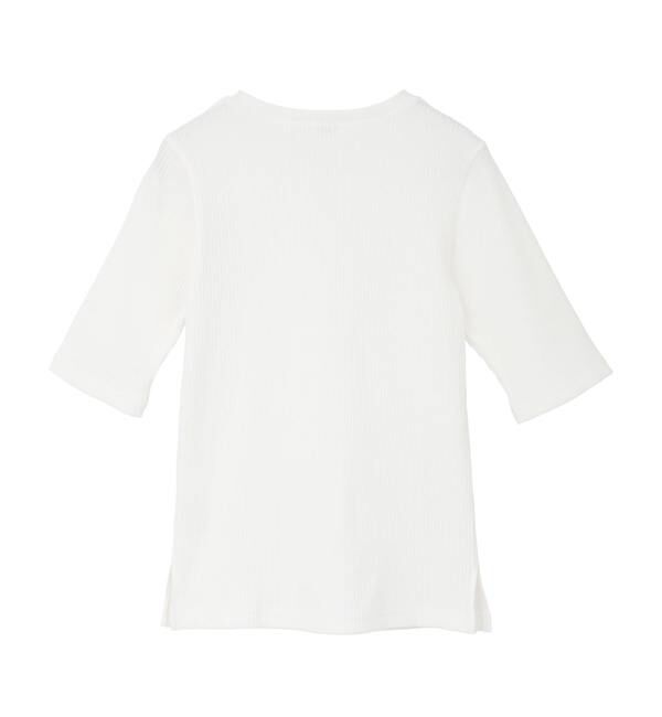 TIARA「コンパクトリブトップス」|Tシャツ・カットソー|