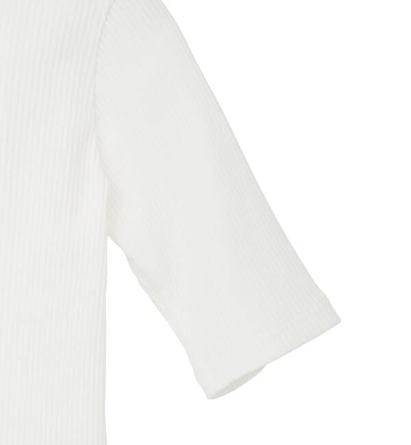 TIARA「コンパクトリブトップス」|Tシャツ・カットソー|