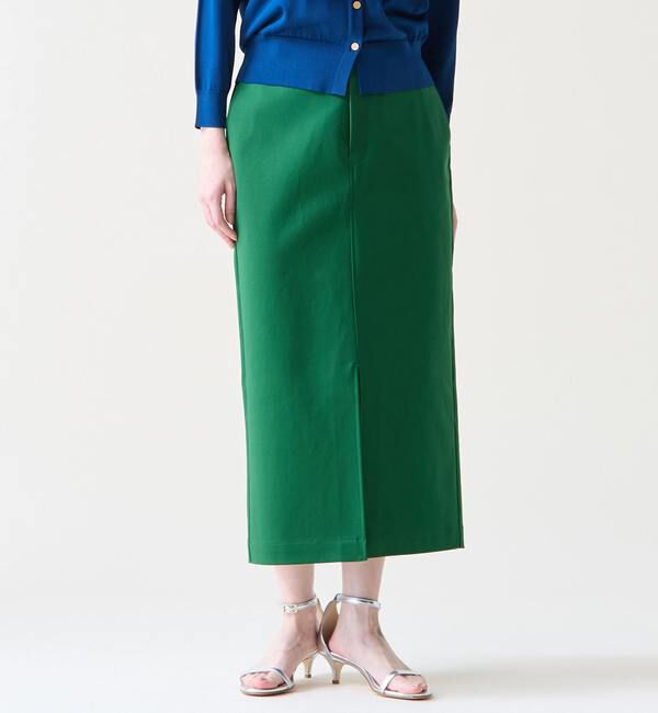 TIARA「ストレッチタイトスカート」|スカート|グリーン