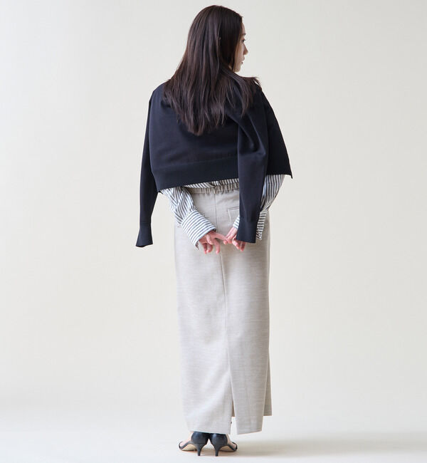 TIARA「シンプルロングタイトスカート」|スカート|