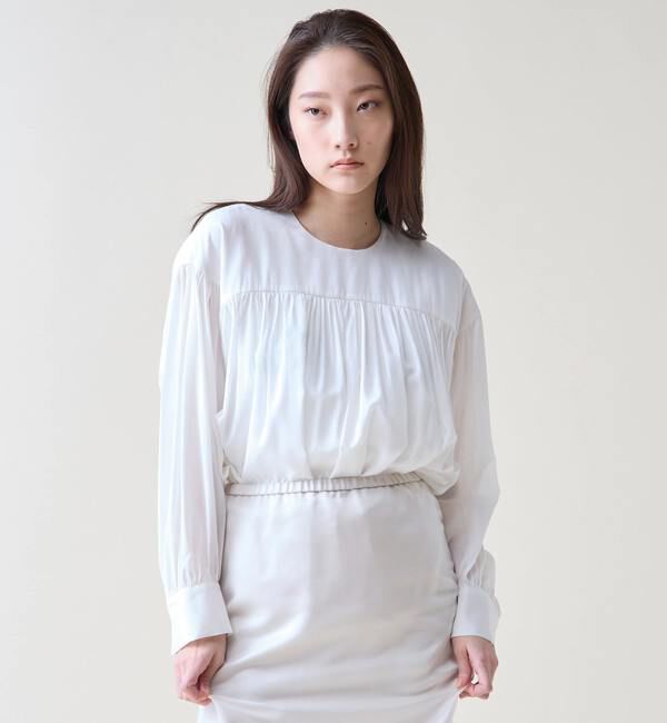 TIARA「ギャザーブラウス」|シャツ・ブラウス|