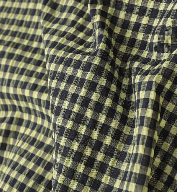 TIARA「ギンガムチェックTブラウス」|シャツ・ブラウス|