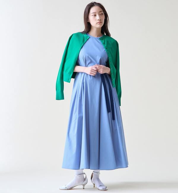 TIARA「ショートスリーブコットンワンピース」|ワンピース|