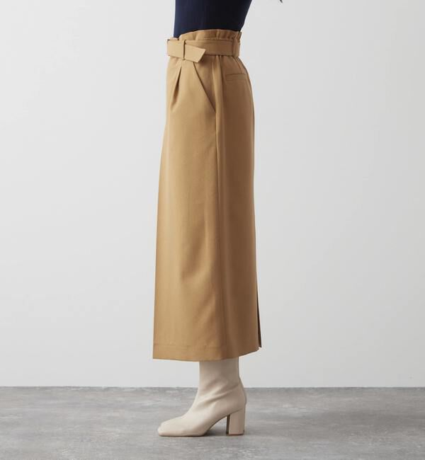 Liesse「タックワイドタイトスカート」|スカート|