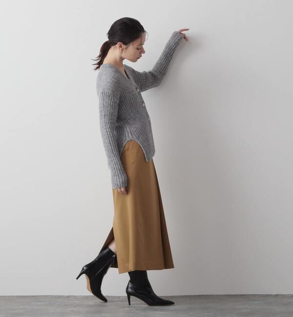 Liesse「タックワイドタイトスカート」|スカート|