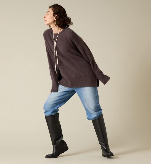 Liesse「フォックスウールビッグニット」|ニット・セーター|