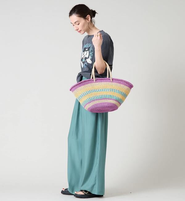 Liesse「《別注》【BAGMATI/バグマティ】カゴバック (BBK25-SS16)」|かごバッグ|