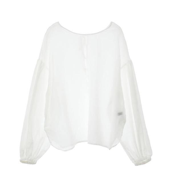 SOFFITTO「《定番》2WAYコットンシルクブラウス」|シャツ・ブラウス|