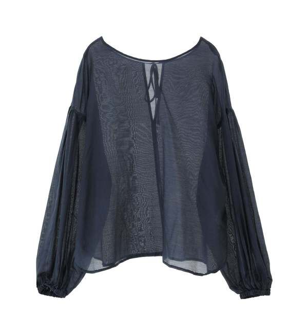 SOFFITTO「《定番》2WAYコットンシルクブラウス」|シャツ・ブラウス|