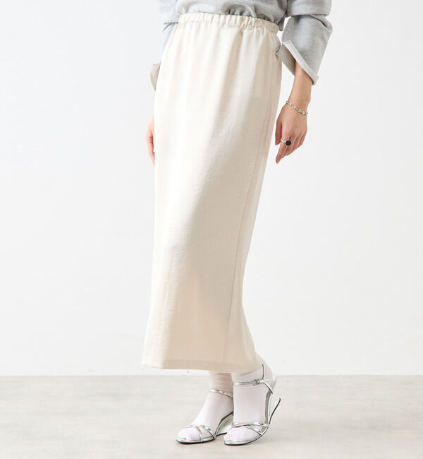 Soffitto「ウエストゴムサテンスカート」|スカート|