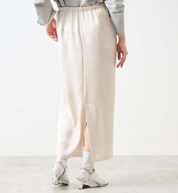 Soffitto「ウエストゴムサテンスカート」|スカート|