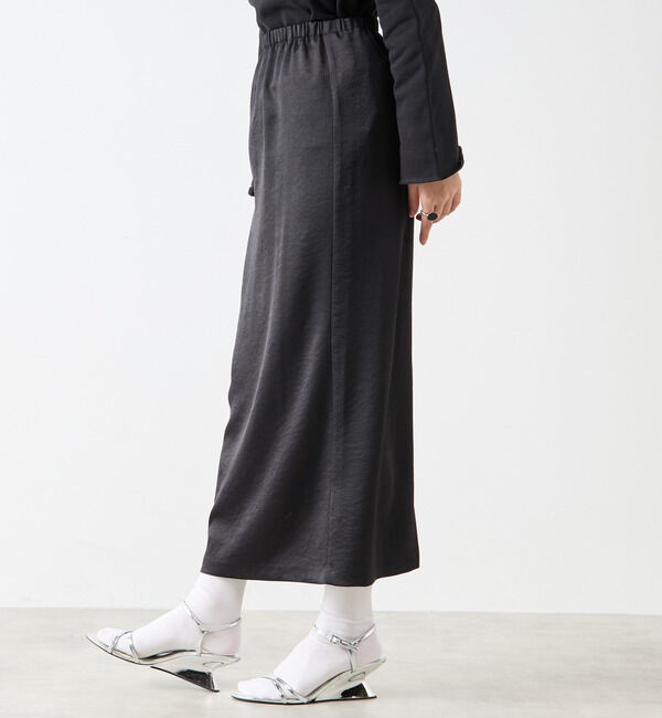 Soffitto「ウエストゴムサテンスカート」|スカート|